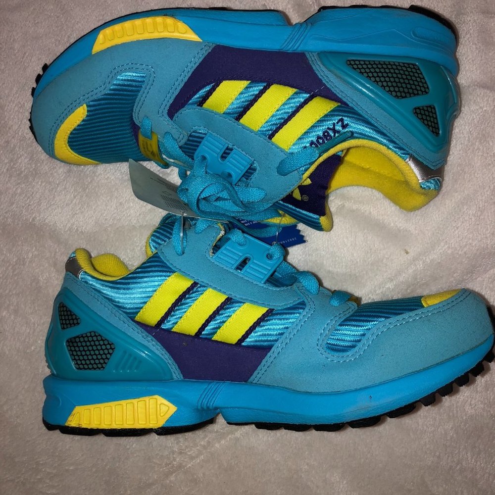 NEW ADIDAS ZX 8000 Torsion Light Aqua EG8784